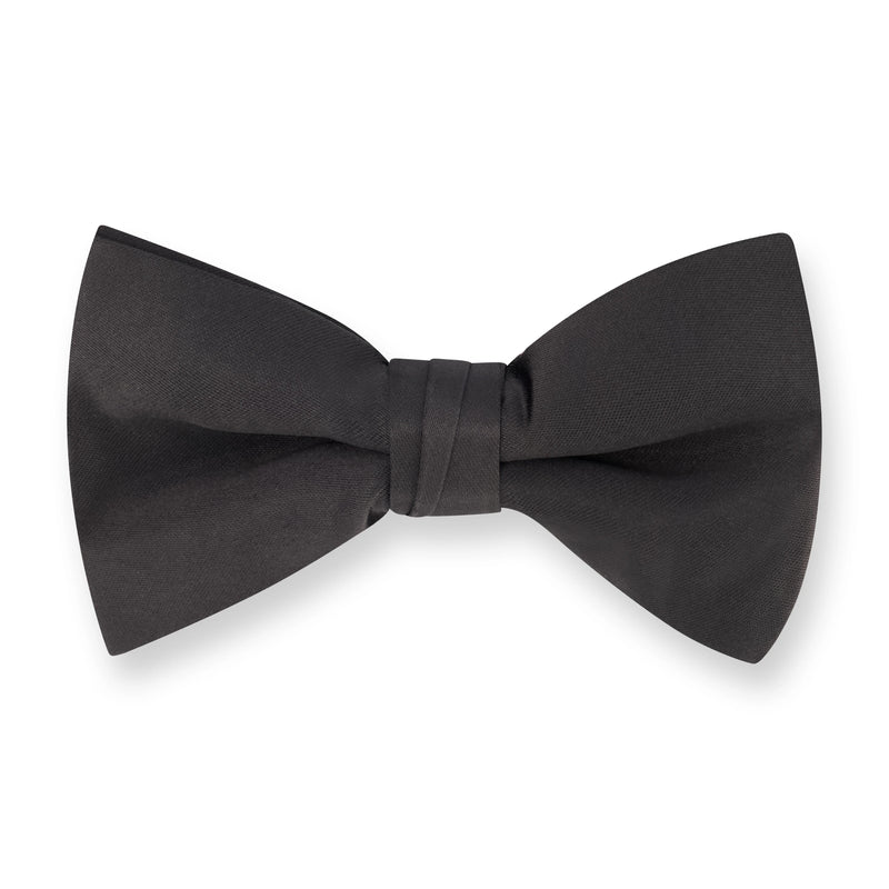 Adjustable Hook Black Bow Tie