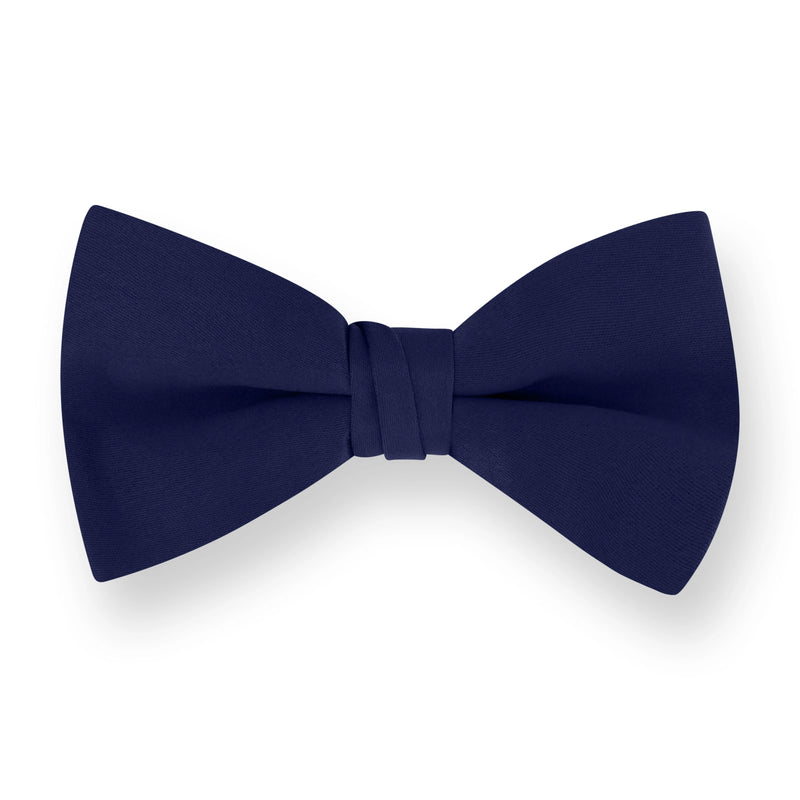 Adjustable Hook Black Bow Tie