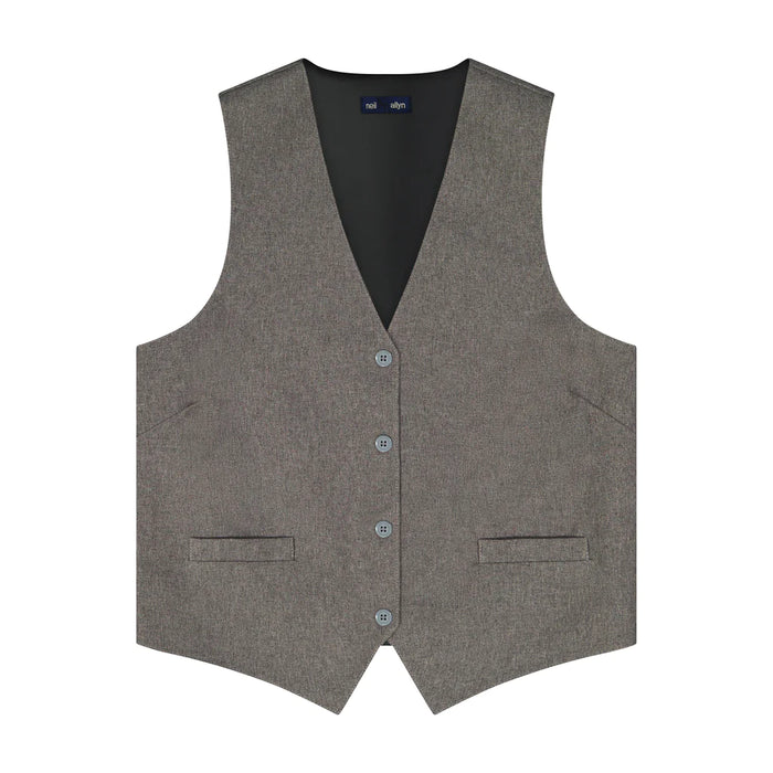 Women's 5 Button Vest - No Lapel