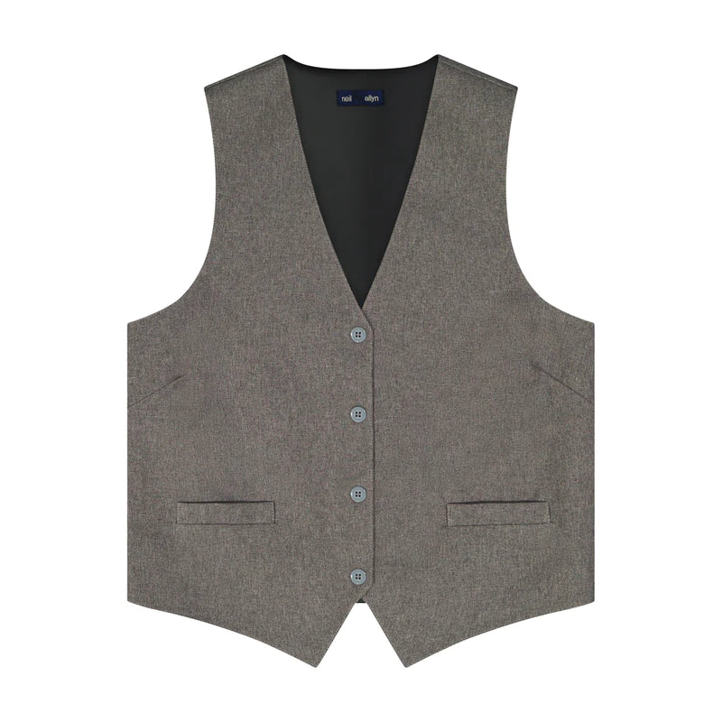 Women's 5 Button Vest - No Lapel