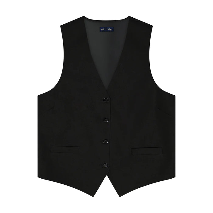 Women's 5 Button Vest - No Lapel