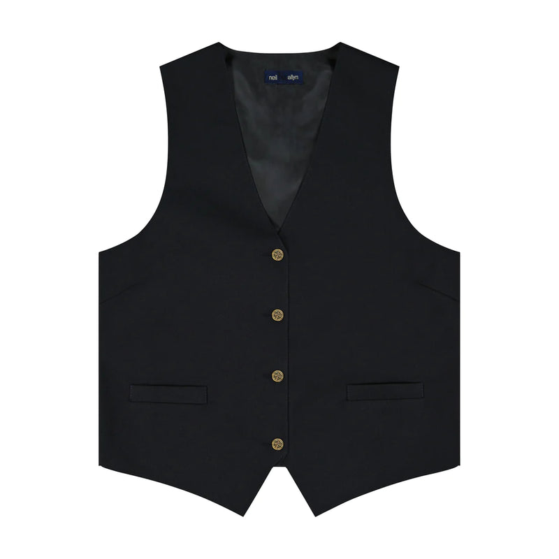 Men's 5 Button Vest - No Lapel